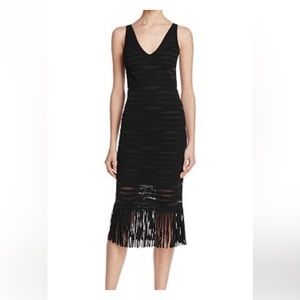 Parker fringe midi dress